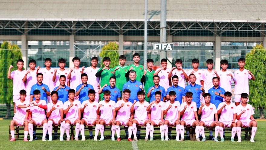 U16 Việt Nam sẵn sàng tranh tài ở giải quốc tế trên đất Trung Quốc